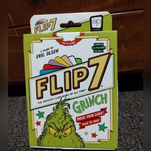 Flip 7 Dr Seuss The Grinch Card Game